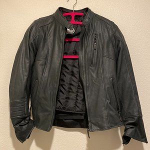 Nostaglic Womens Motorcycle Jacket